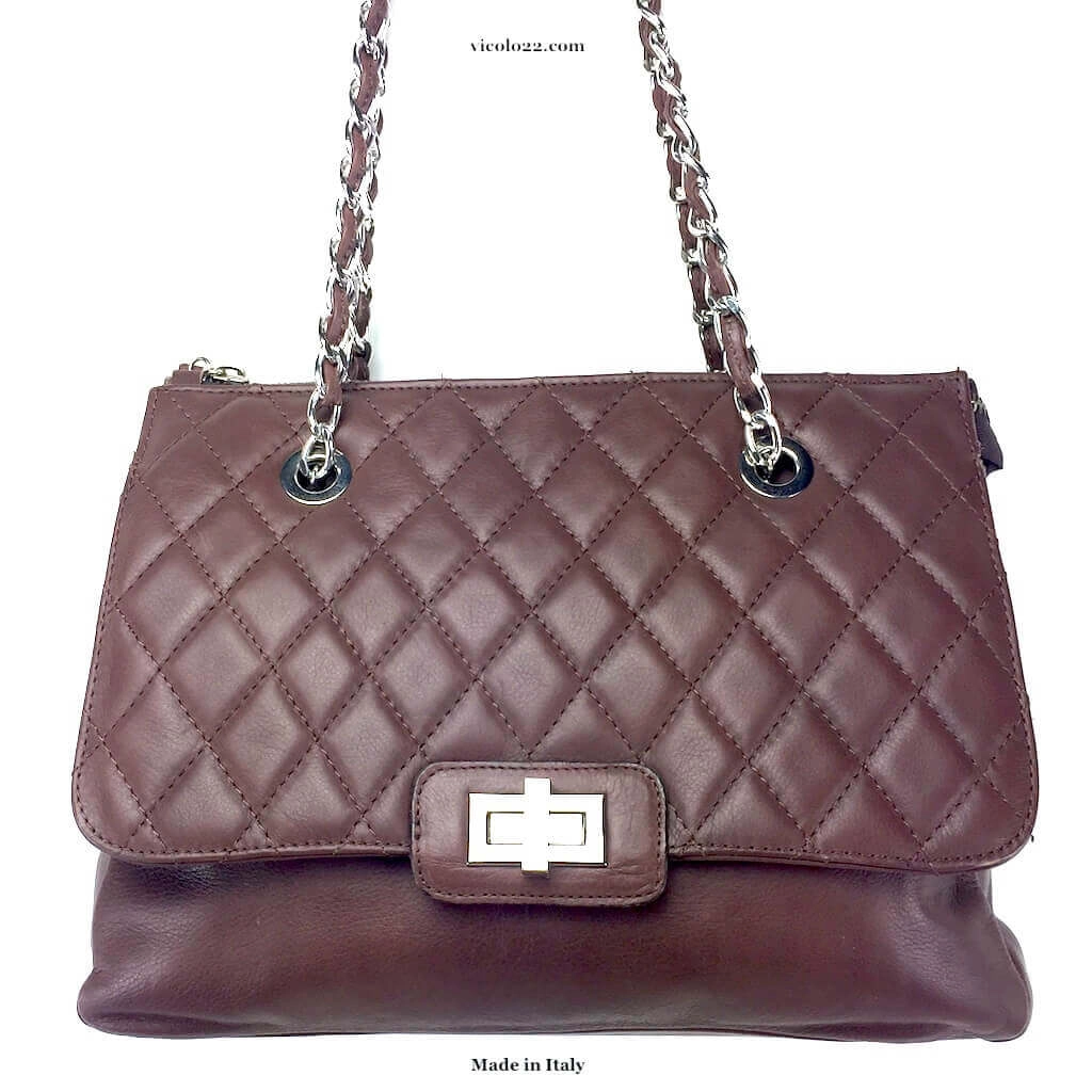 Borsa pelle hotsell trapuntata