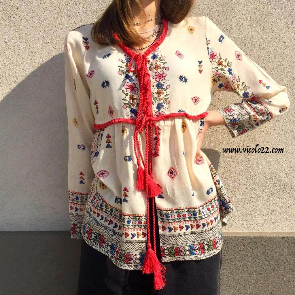 Blusas boho online