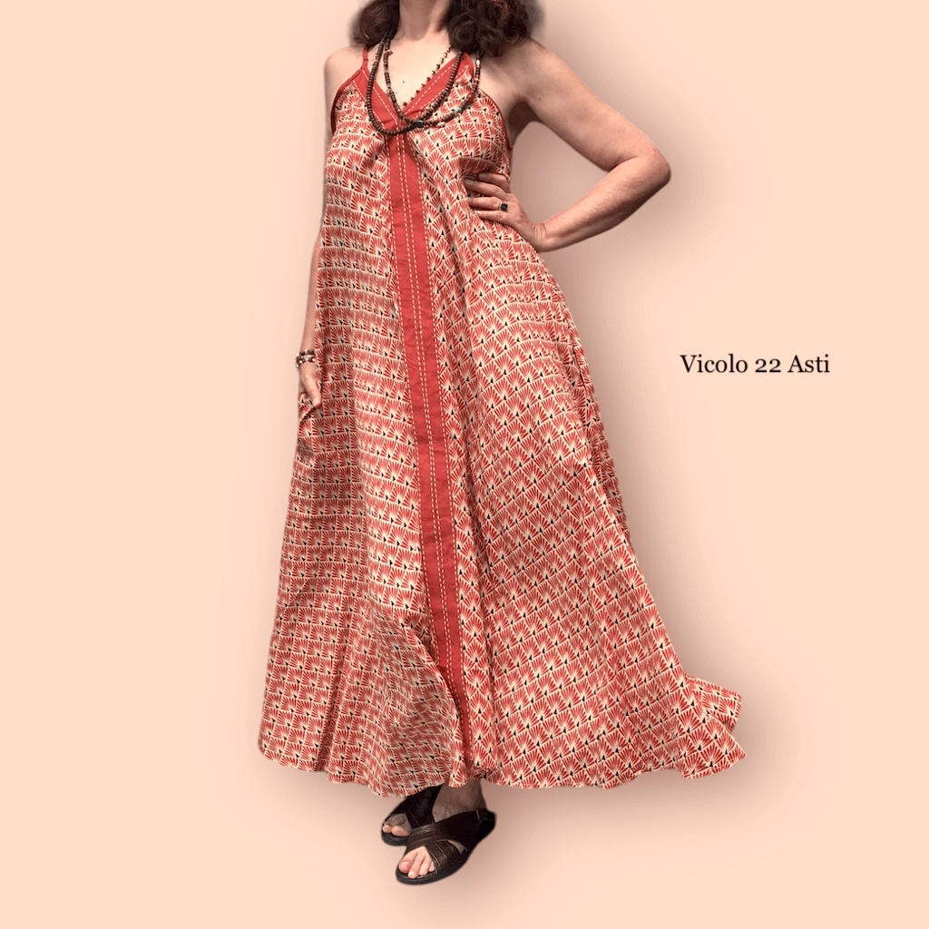 Tuta Corta Estate Donna In Cotone E Lino - Comoda Con Tasche E Spalline Regolabili - Foto 12